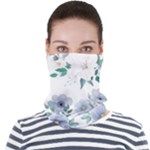 Floral pattern Face Seamless Bandana (Adult)