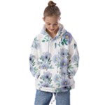 Floral pattern Kids  Oversized Hoodie