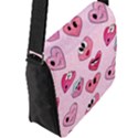 Flap Closure Messenger Bag (L) 