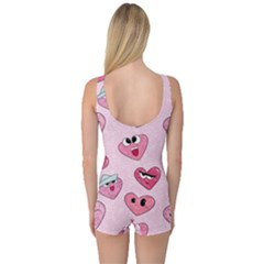 One Piece Boyleg Swimsuit 