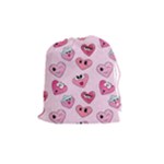 Emoji Heart Drawstring Pouch (Medium)