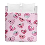 Emoji Heart Duvet Cover Double Side (Full/ Double Size)