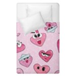 Emoji Heart Duvet Cover Double Side (Single Size)