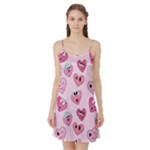 Emoji Heart Satin Night Slip