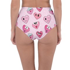 Reversible High-Waist Bikini Bottoms 