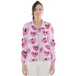 Emoji Heart Women s Windbreaker