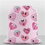 Emoji Heart Drawstring Bag (Small)