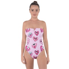 Tie Back One Piece Swimsuit 