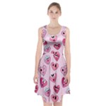 Emoji Heart Racerback Midi Dress