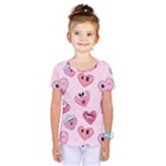 Emoji Heart Kids  One Piece Tee