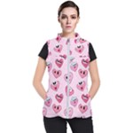 Emoji Heart Women s Puffer Vest