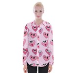 Emoji Heart Womens Long Sleeve Shirt