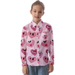 Emoji Heart Kids  Long Sleeve Shirt