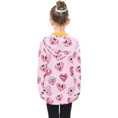 Kids  Double Breasted Button Coat 