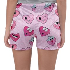 Women s Satin Sleepwear Shorts 