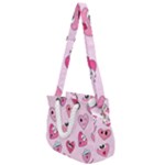 Emoji Heart Rope Handles Shoulder Strap Bag