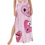 Emoji Heart Maxi Chiffon Tie-Up Sarong