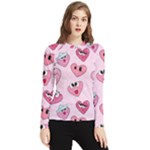 Emoji Heart Women s Long Sleeve Rash Guard