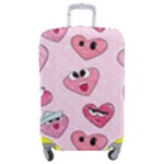 Emoji Heart Luggage Cover (Medium)