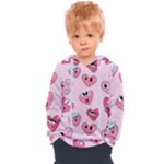 Emoji Heart Kids  Overhead Hoodie