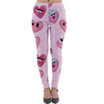 Emoji Heart Lightweight Velour Leggings