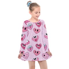 Kids  Long Sleeve Dress 