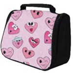 Emoji Heart Full Print Travel Pouch (Big)