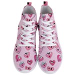 Emoji Heart Men s Lightweight High Top Sneakers