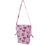 Emoji Heart Folding Shoulder Bag