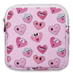 Emoji Heart Mini Square Pouch