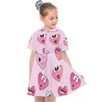 Emoji Heart Kids  Sailor Dress