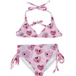 Emoji Heart Kids  Classic Bikini Set