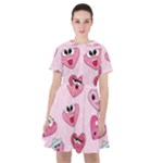 Emoji Heart Sailor Dress