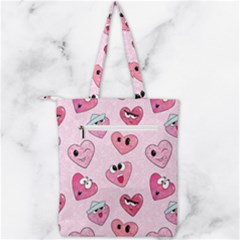 Double Zip Up Tote Bag 