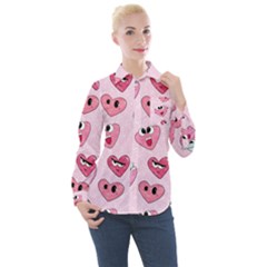 Women s Long Sleeve Pocket Shirt 