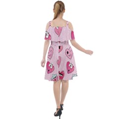 Cut Out Shoulders Dress 