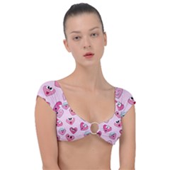 Cap Sleeve Ring Bikini Top 