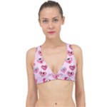 Emoji Heart Classic Banded Bikini Top