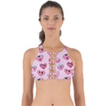 Emoji Heart Perfectly Cut Out Bikini Top