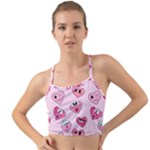 Emoji Heart Mini Tank Bikini Top