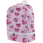 Emoji Heart Zip Bottom Backpack