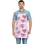 Emoji Heart Kitchen Apron