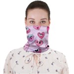 Emoji Heart Face Covering Bandana (Adult)