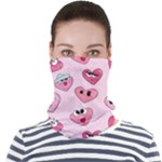 Emoji Heart Face Seamless Bandana (Adult)