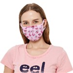 Emoji Heart Crease Cloth Face Mask (Adult)