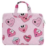 Emoji Heart MacBook Pro Double Pocket Laptop Bag