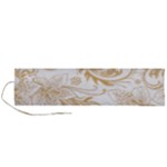 Flowers Shading Pattern Roll Up Canvas Pencil Holder (L)