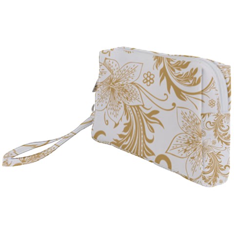 Flowers Shading Pattern Wristlet Pouch Bag (Small) from ArtsNow.com