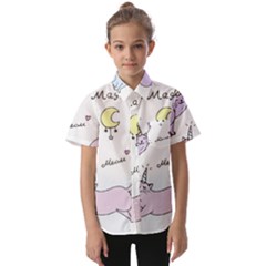 Kids  Short Sleeve Shirt 