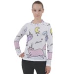  Cute unicorn cats Women s Pique Long Sleeve Tee